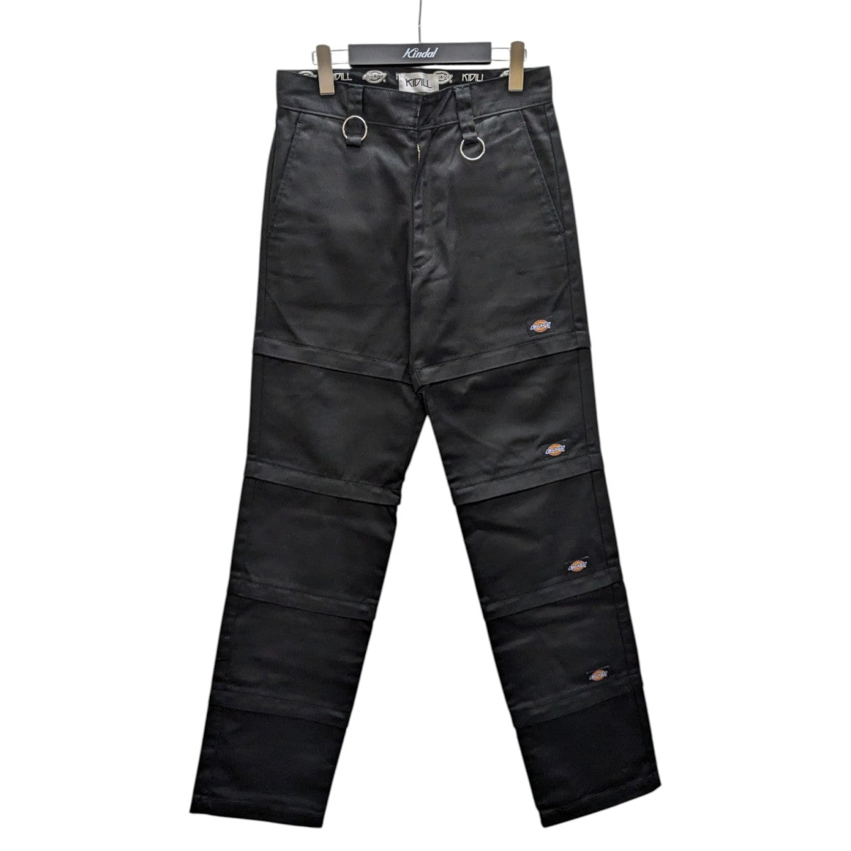 KIDILL×Dickiesサスペンダー付きハーフパンツ ブラック KIDILL×Dickiesサスペンダー付きハーフパンツ ブラック
