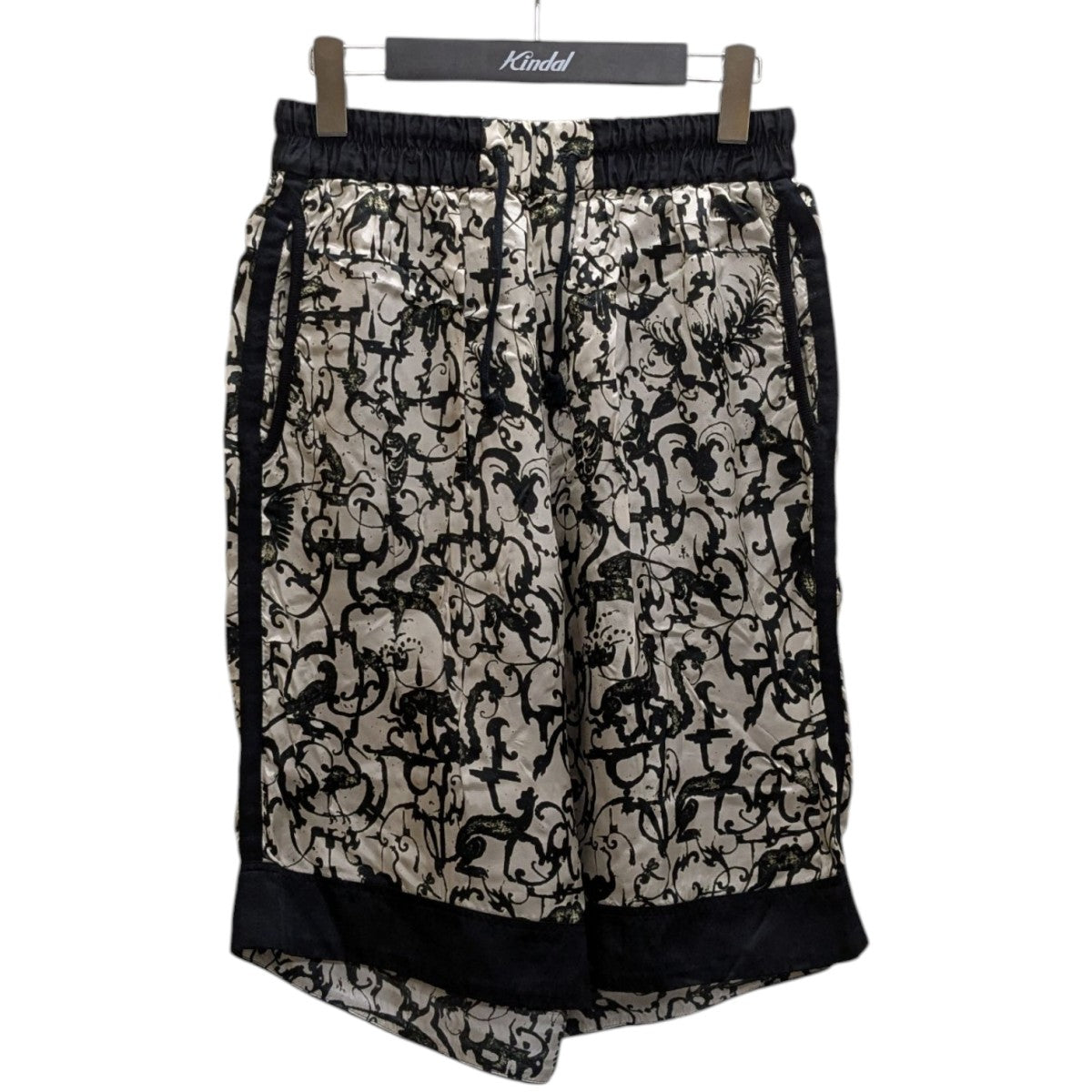 DRIES VAN NOTEN(ドリスヴァンノッテン) 総柄レーヨンショート