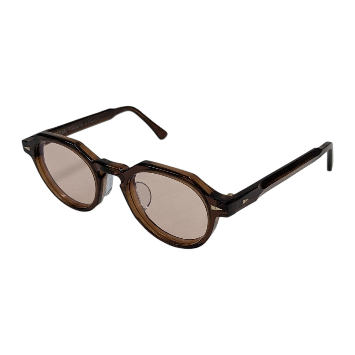 AHLEM(アーレム) rue bosquet woodlight眼鏡 ルー・ボスケ ブラウン