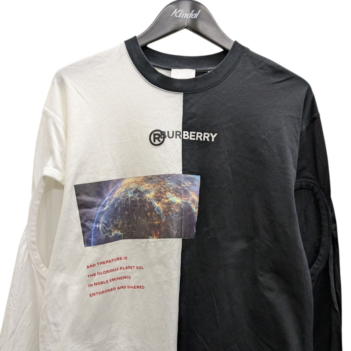 プリントアームデザインTシャツ