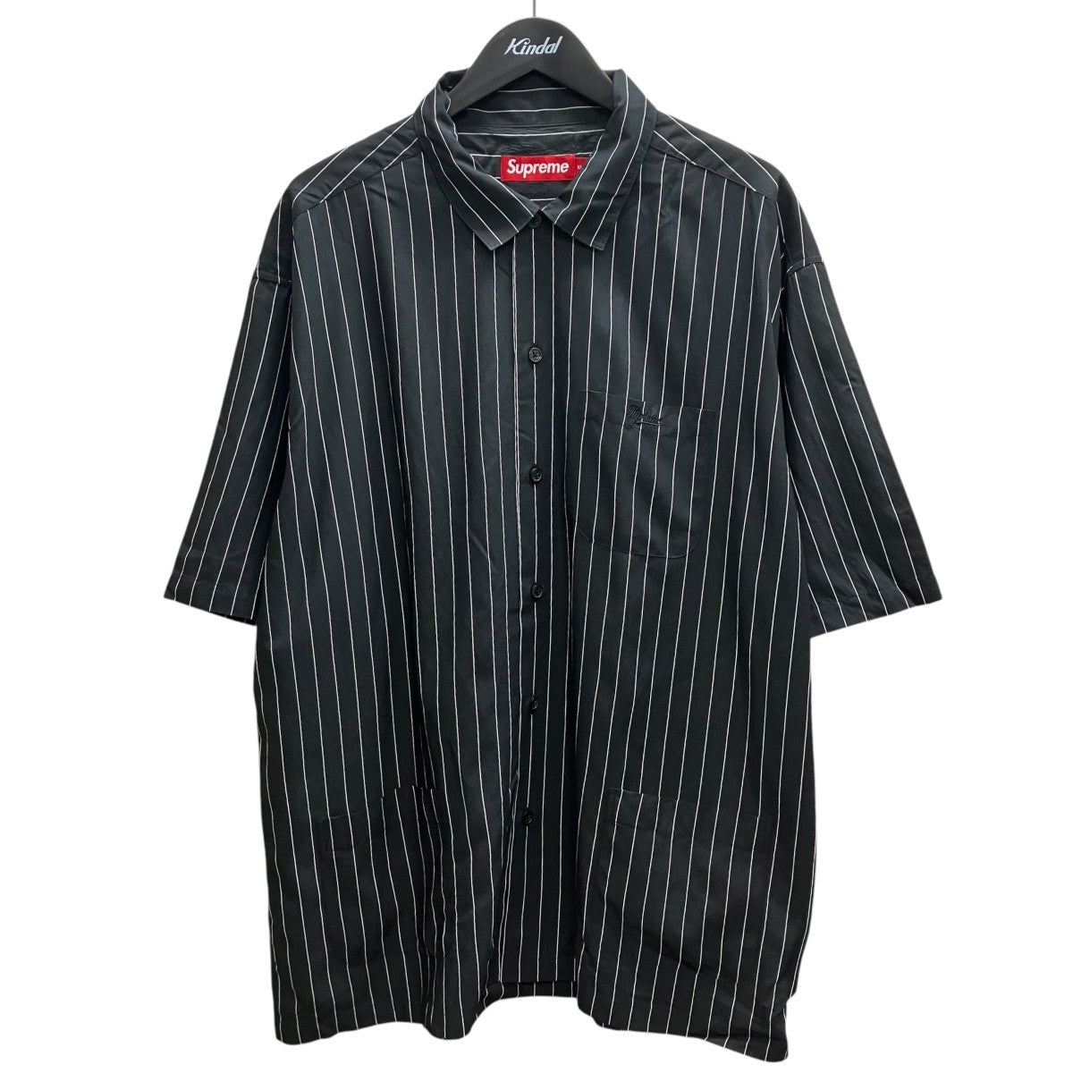 Supreme(シュプリーム) 25SS Stripe S S Pajama Shirt Blackピン