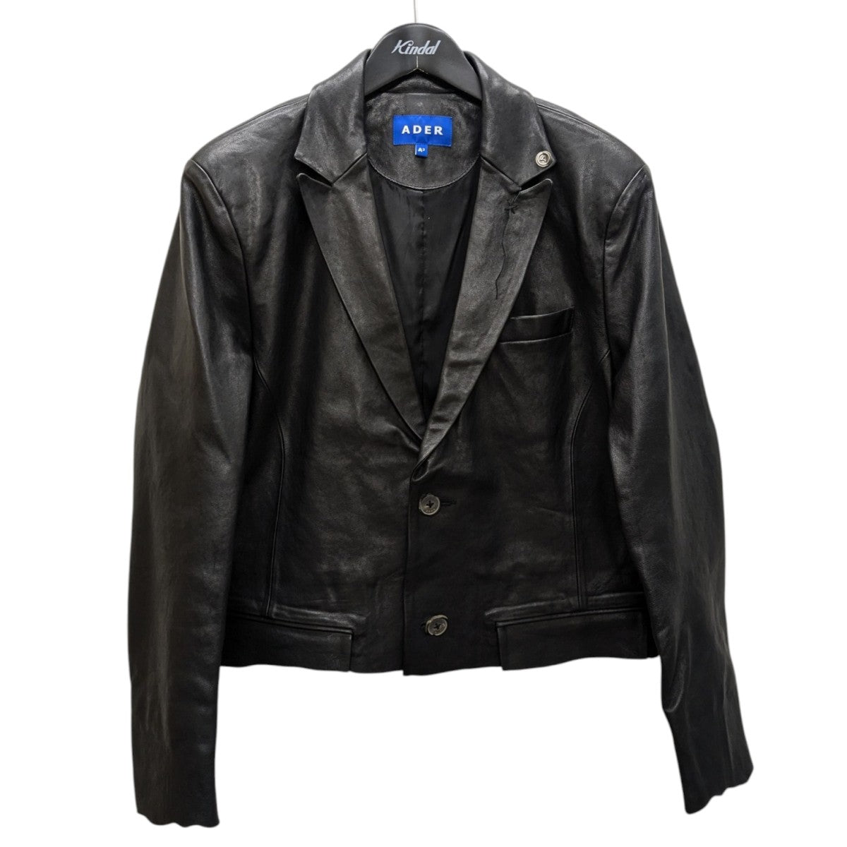 ADER error(アーダーエラー) レザーテーラードジャケットBTAFWBZ09BK2