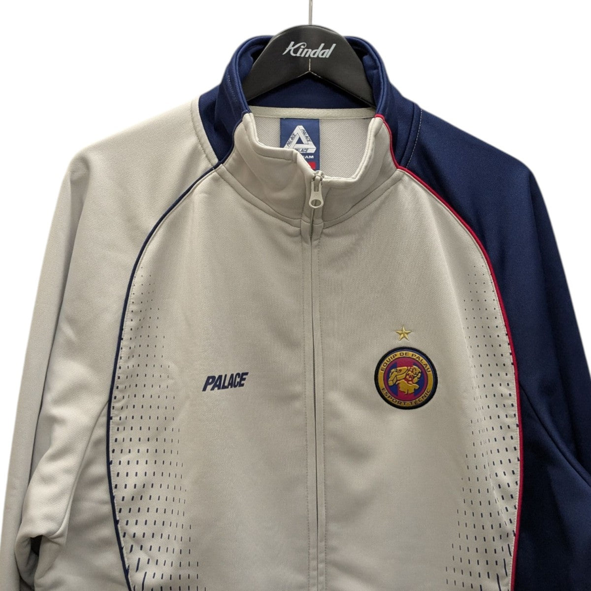 PALACE 25AWPRO TEAM POLYKNIT FUNNELトラックジャケット 古着・中古-2枚目のアイテム画像
