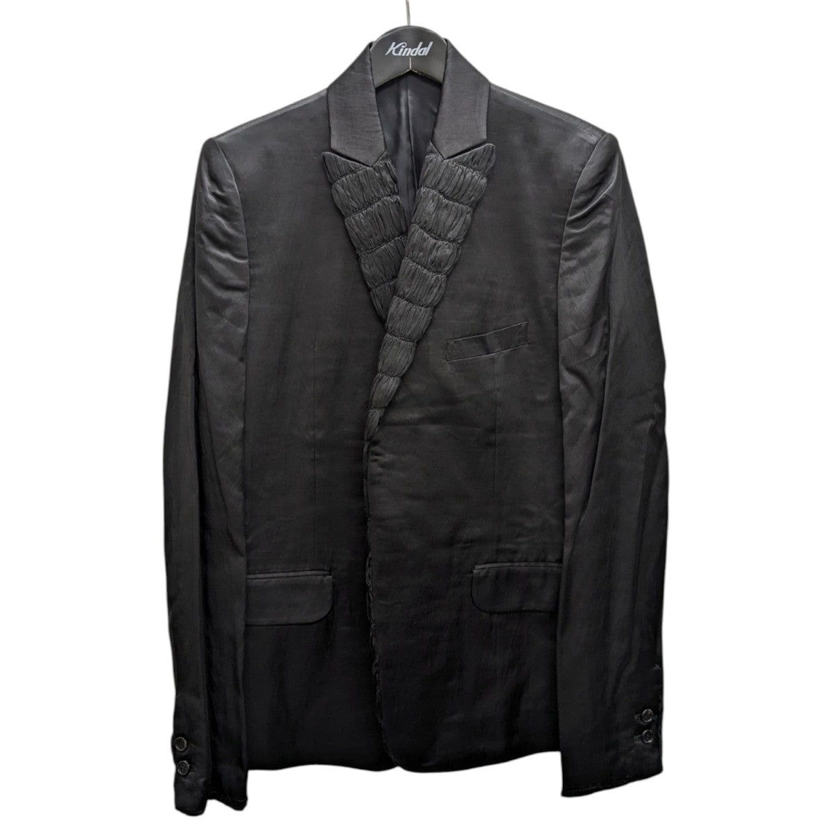 【極美品】UNDERCOVER 再構築 異素材 デザイン テーラードジャケット 極美品】UNDERCOVER 再構築 異素材 デザイン テーラード