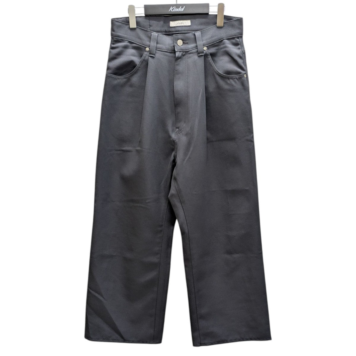 Jieda(ジエダ) ワイドワンタックストレートパンツ Jie-STD-PT21 グレー