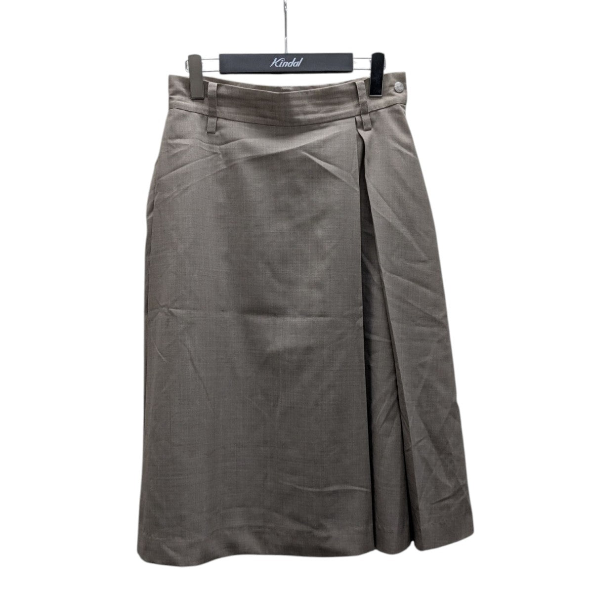 IHNN 25SSSUMMER WOOL PLEATS SKIRTサマーウールスカートID25S-SK01 古着・中古-1枚目のアイテム画像