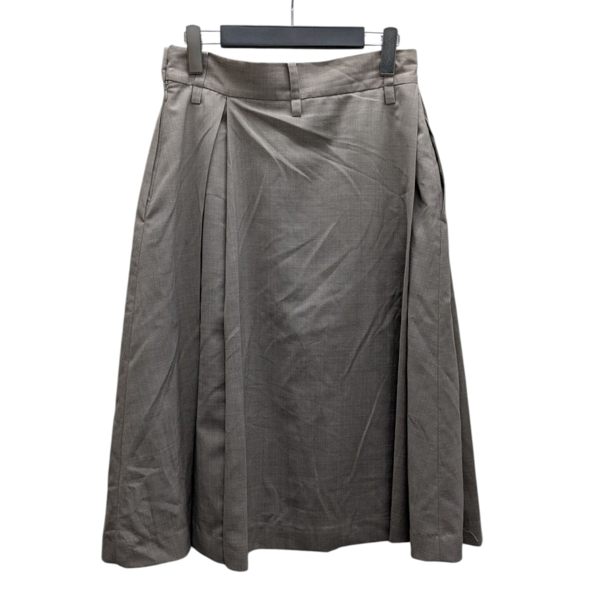 IHNN 25SSSUMMER WOOL PLEATS SKIRTサマーウールスカートID25S-SK01 古着・中古-3枚目のアイテム画像