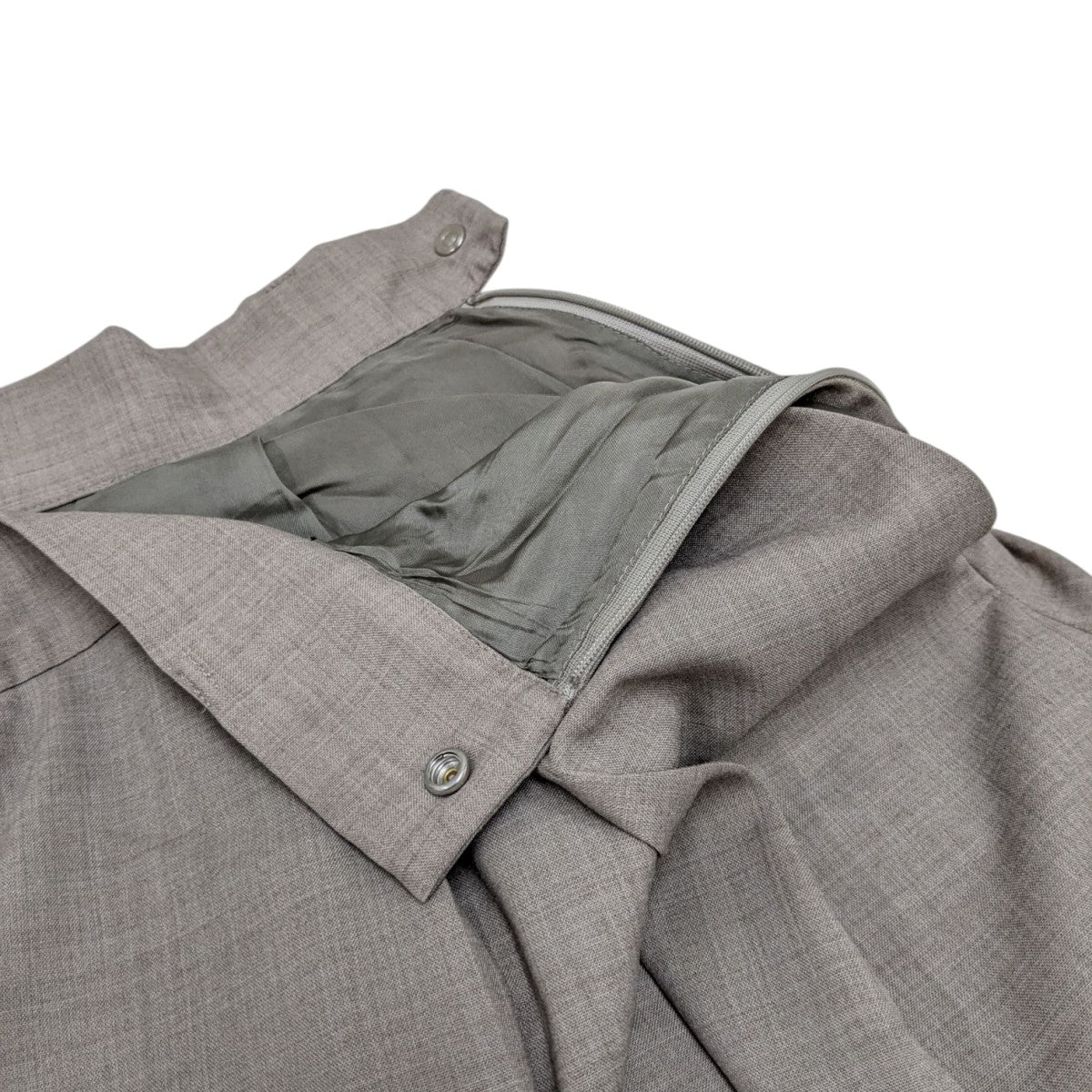 IHNN 25SSSUMMER WOOL PLEATS SKIRTサマーウールスカートID25S-SK01 古着・中古-5枚目のアイテム画像