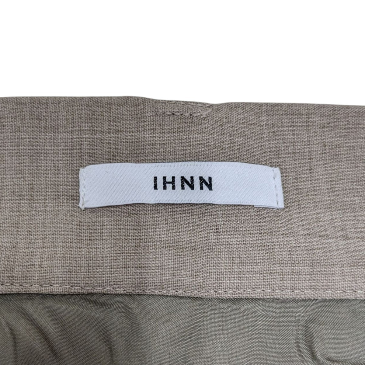 IHNN 25SSSUMMER WOOL PLEATS SKIRTサマーウールスカートID25S-SK01 古着・中古-6枚目のアイテム画像