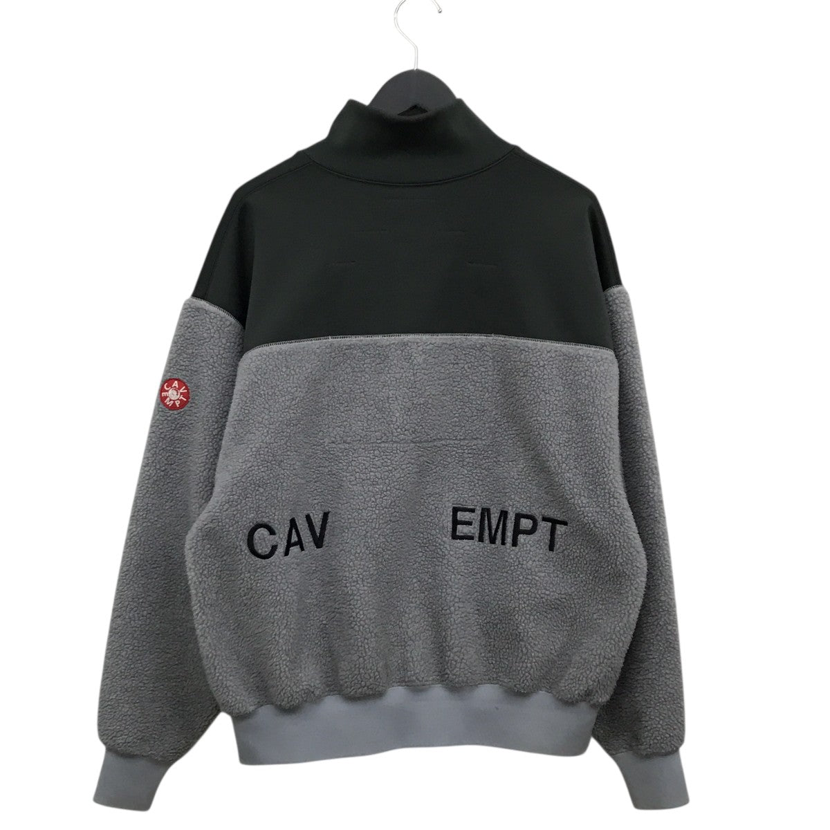 Fleece half zipハーフジップスウェット