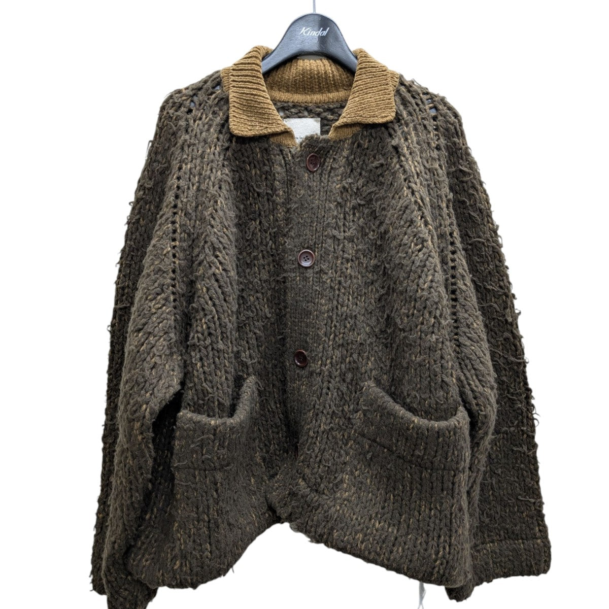 ジャケット・アウター kota gushiken Hand Knit Denim-ish jacket Kota Gushiken / Hand Knit Denim-ish Jacket | Skool