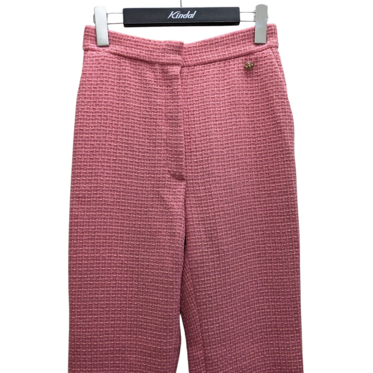 CHANEL ツイードパンツ 古着・中古-2枚目のアイテム画像