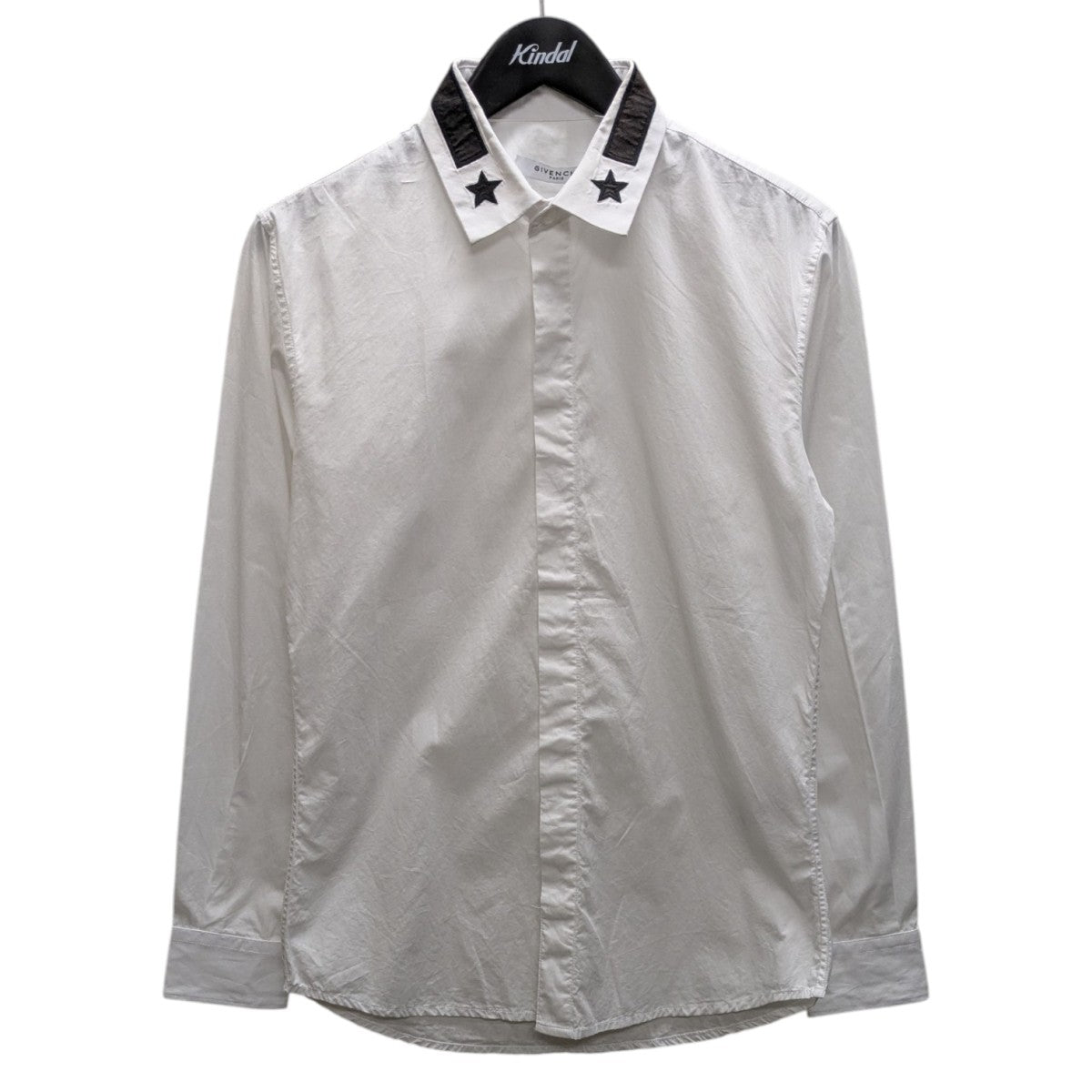 GIVENCHY(ジバンシィ) 襟スターシャツ 15F 6000 300 ホワイト サイズ