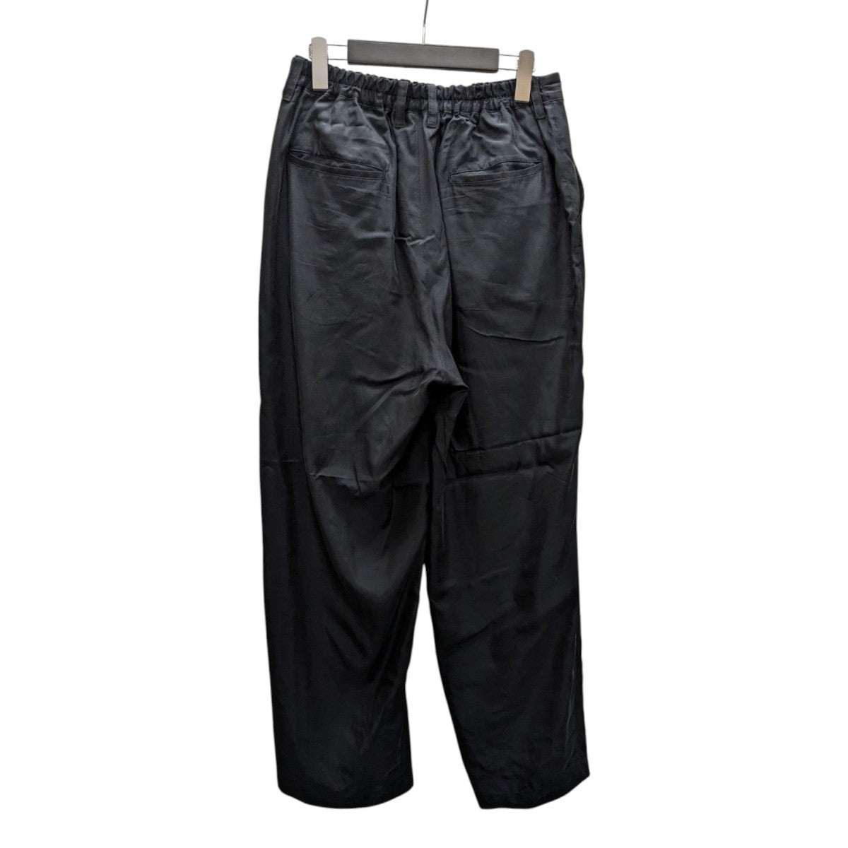 Cupro Twill Wide Easy TrousersイージーパンツST.1155