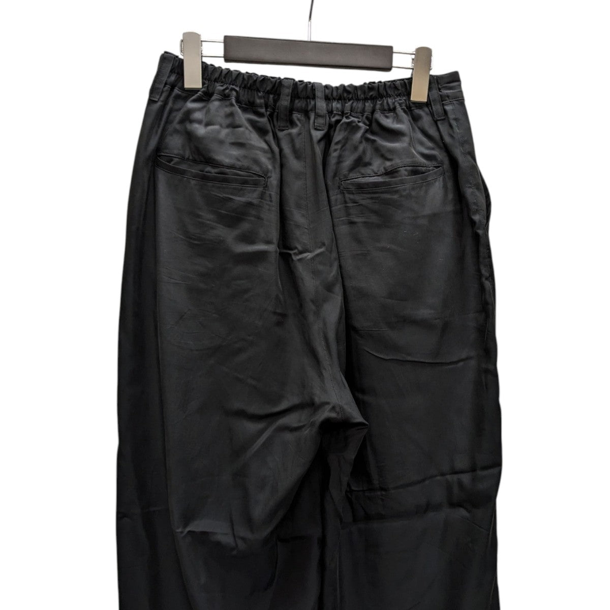 Cupro Twill Wide Easy TrousersイージーパンツST.1155