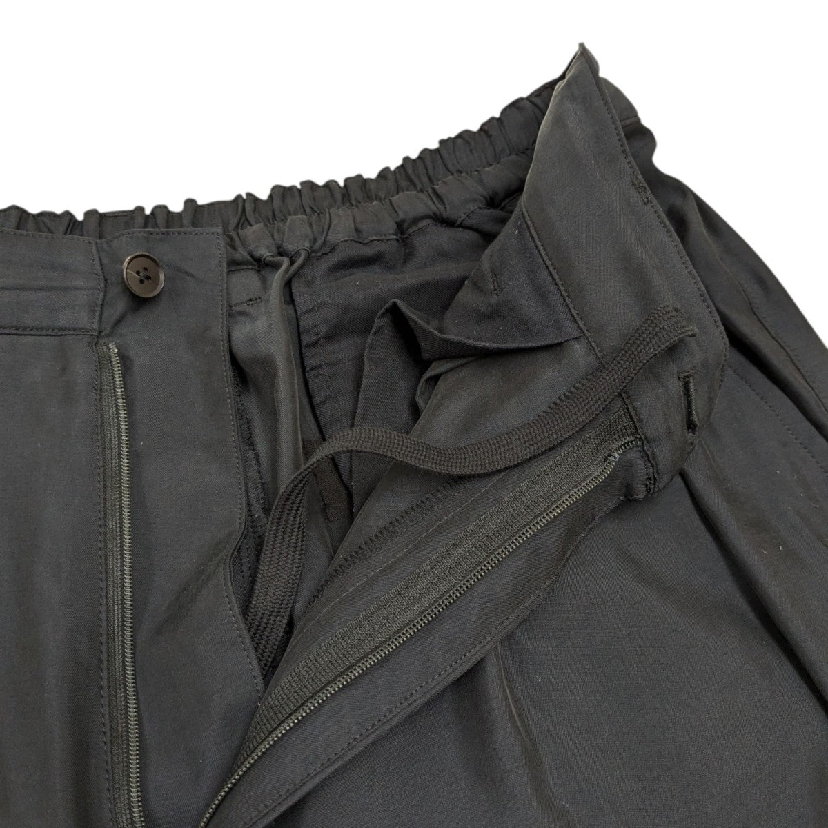 Cupro Twill Wide Easy TrousersイージーパンツST.1155