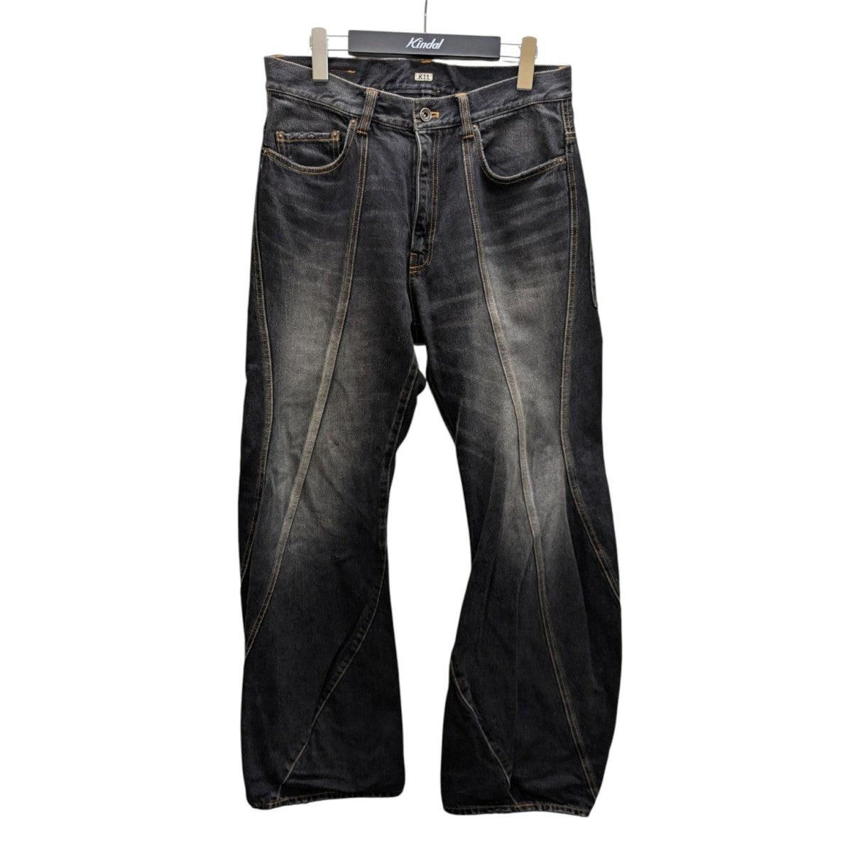 KHOKI(コッキ) 3D CUTTING DENIM PANTSデニムパンツ24fw-p-05