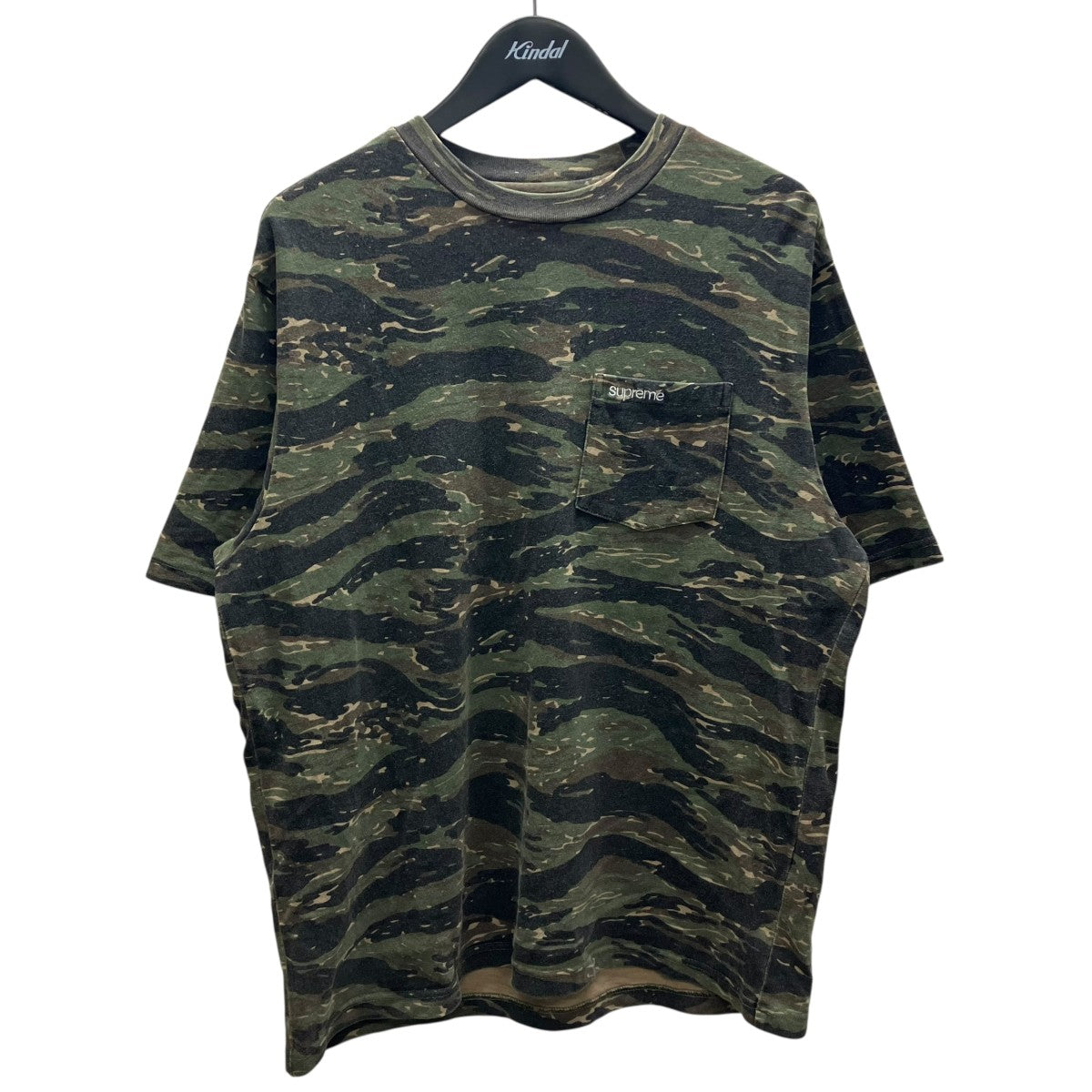 Supreme(シュプリーム) 24SS S S Pocket Tee Tiger Camo カモフラT