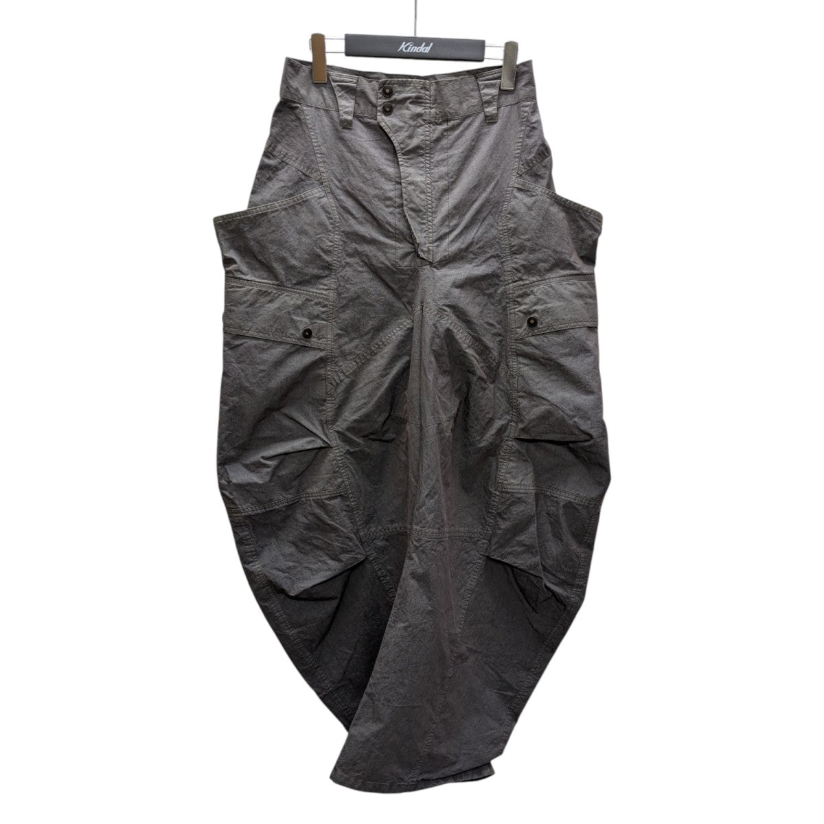 SUBLATIONS(サブレーション) GARMENT DYED BANANA CUTTING PANTSワイド