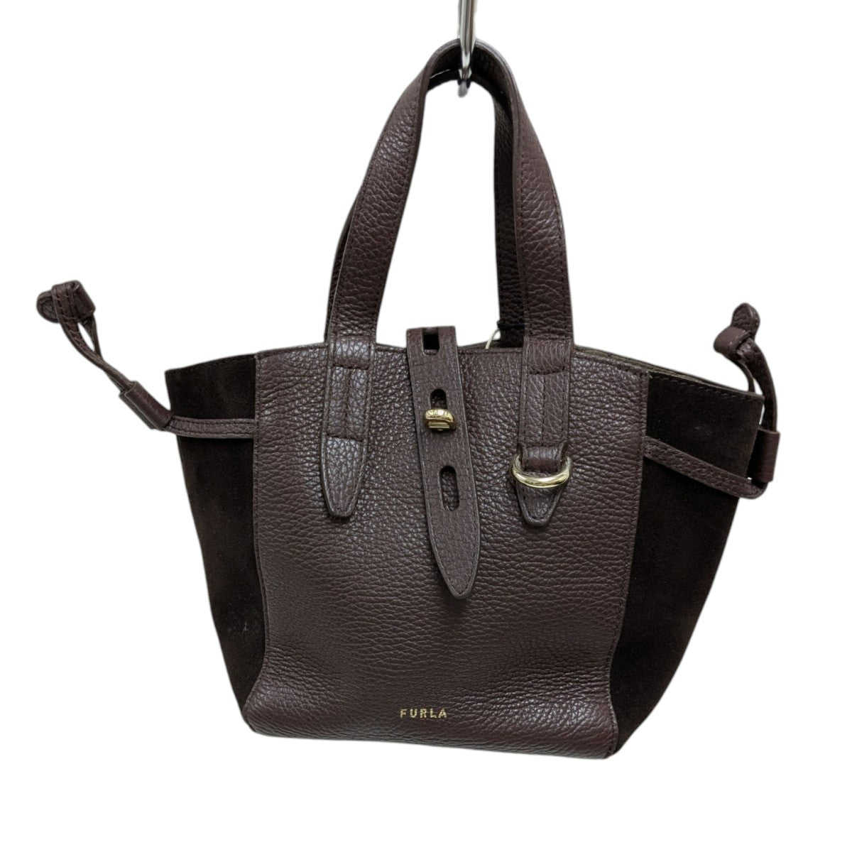 【新品、未使用品】 FURLA 2way ハンドバッグ ショルダーバッグ FURLA フルラ ハンドバッグ ショルダー 2WAY ロゴ プレート