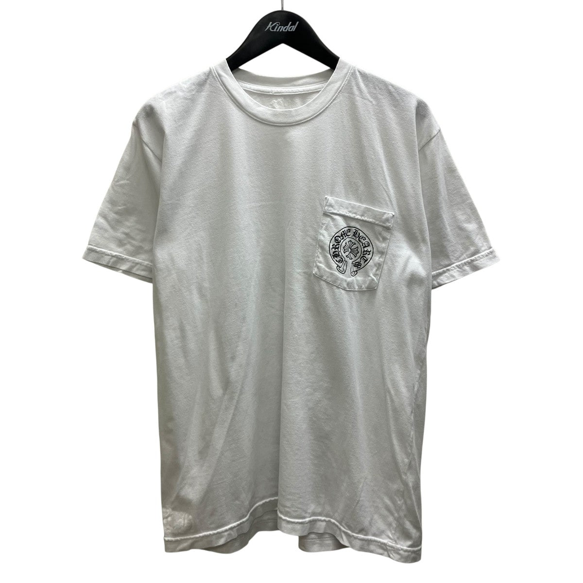 CHROME HEARTS ホースシュー ホワイト Tシャツ CHROME HEARTS(クロムハーツ) ホースシューTシャツ ホワイト サイズ L