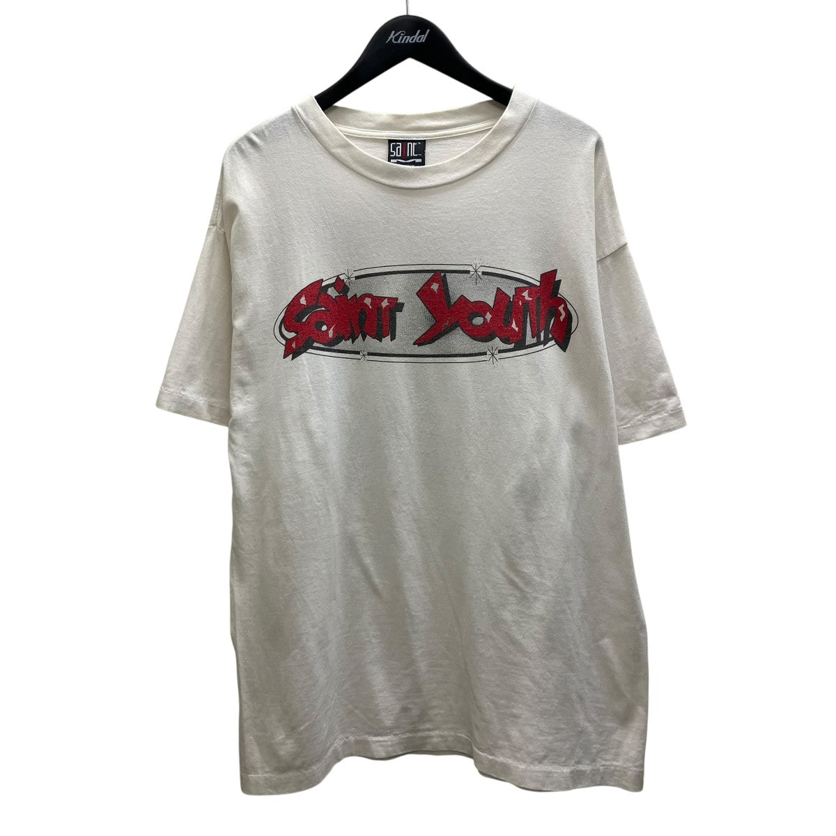 SAINT / セントマイケルドル札柄Tシャツ L ホワイト