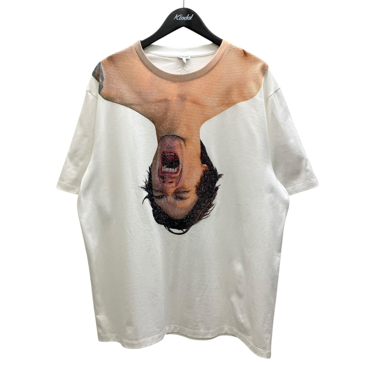【mamaさん 専用】LOEWE 半袖Tシャツ ホワイト スモールフィット Tシャツ（コットンブレンド） ホワイト - ロエベ