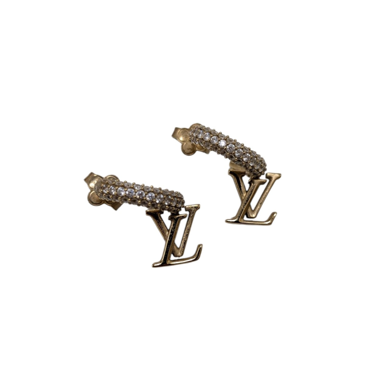 LOUIS VUITTON(ルイヴィトン) ピアス フープ・LV アイコニック M01732 