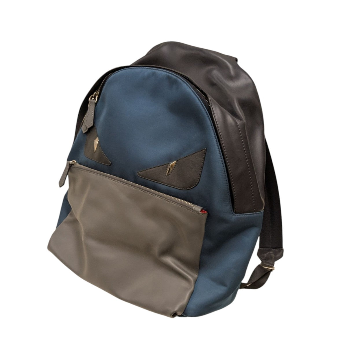 FENDI(フェンディ) / モンスターバックパック/リュック/ナイロン/BLK