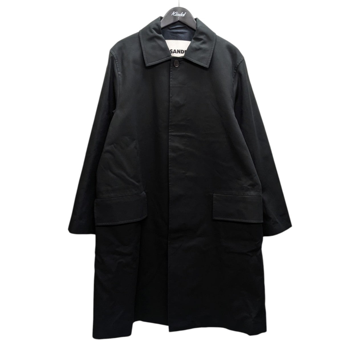 JIL SANDER(ジルサンダー) ステンカラーコート JSMS430404 ブラック
