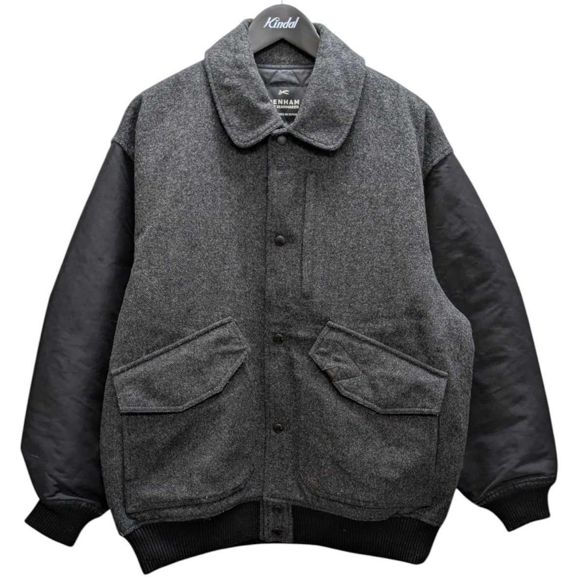 Denham HERRINGBONE CPW-45 フライトジャケット Denham(デンハム) HERRINGBONE CPW-45ヘリンボーンフライトジャケット