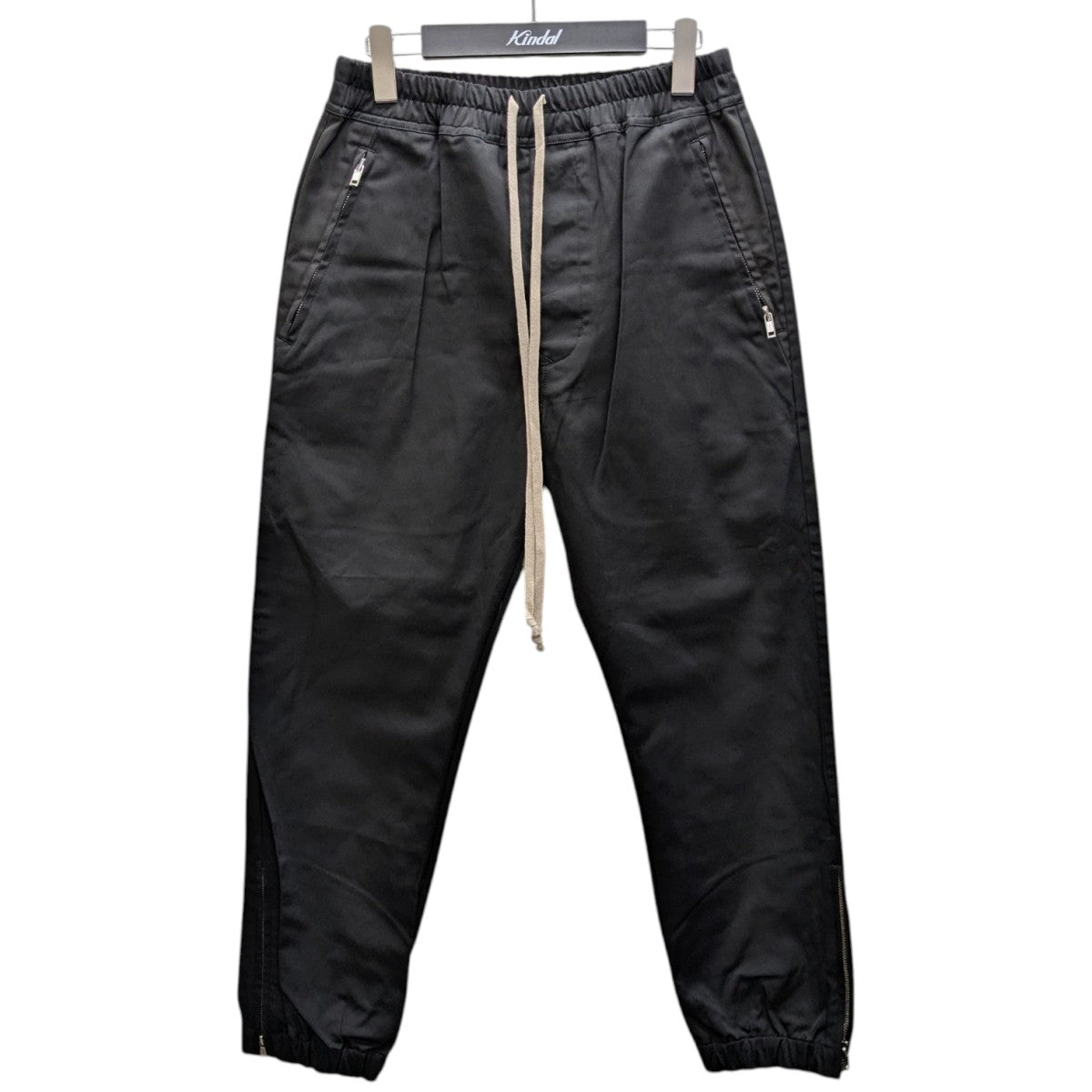 リックオウエンス RICK OWENS トラックパンツ シルク ジップ スキニー リックオウエンス Rick Owens 20AW 裾ジップ ナイロン 中綿