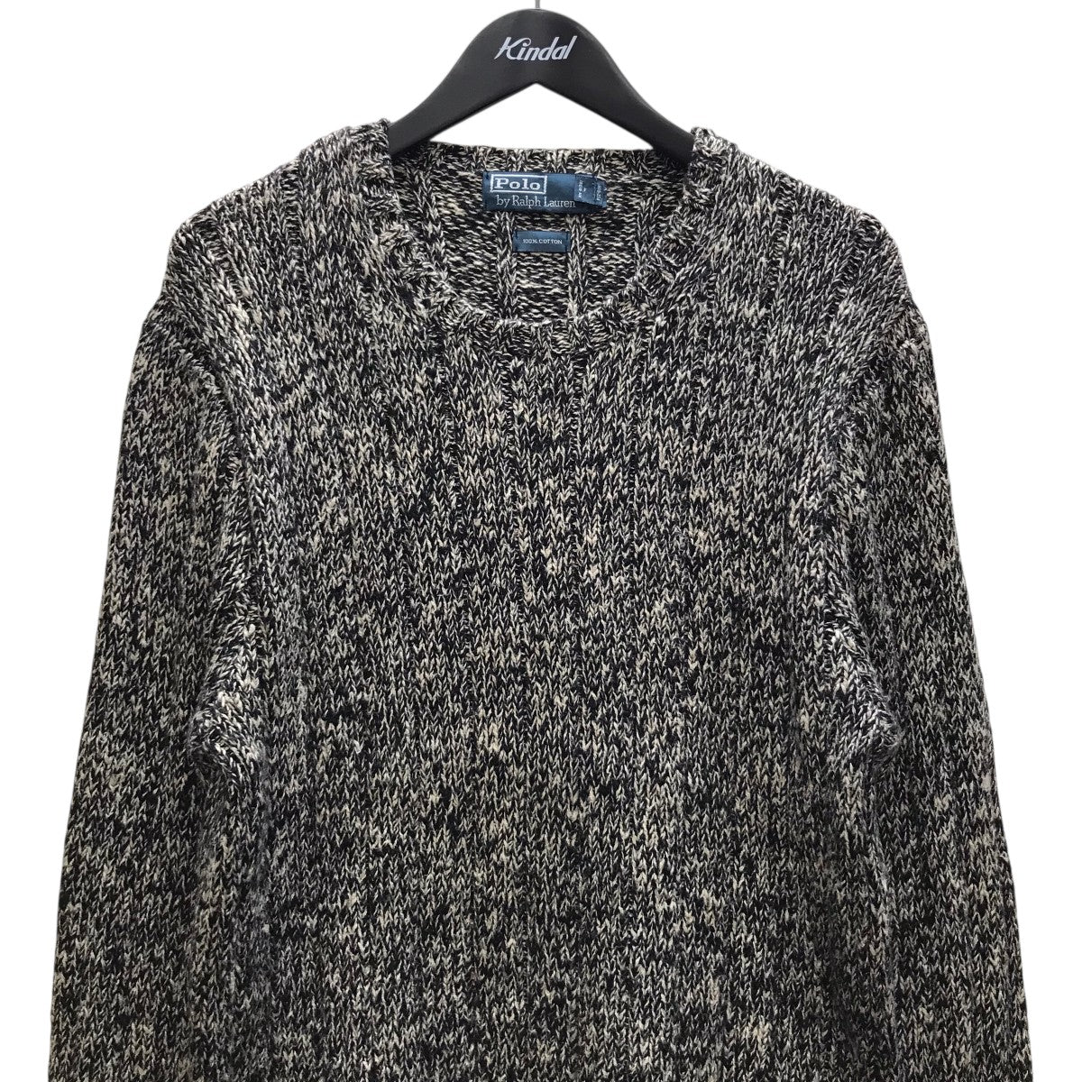 POLO RALPH LAUREN 90sクルーネックニット 古着・中古-2枚目のアイテム画像