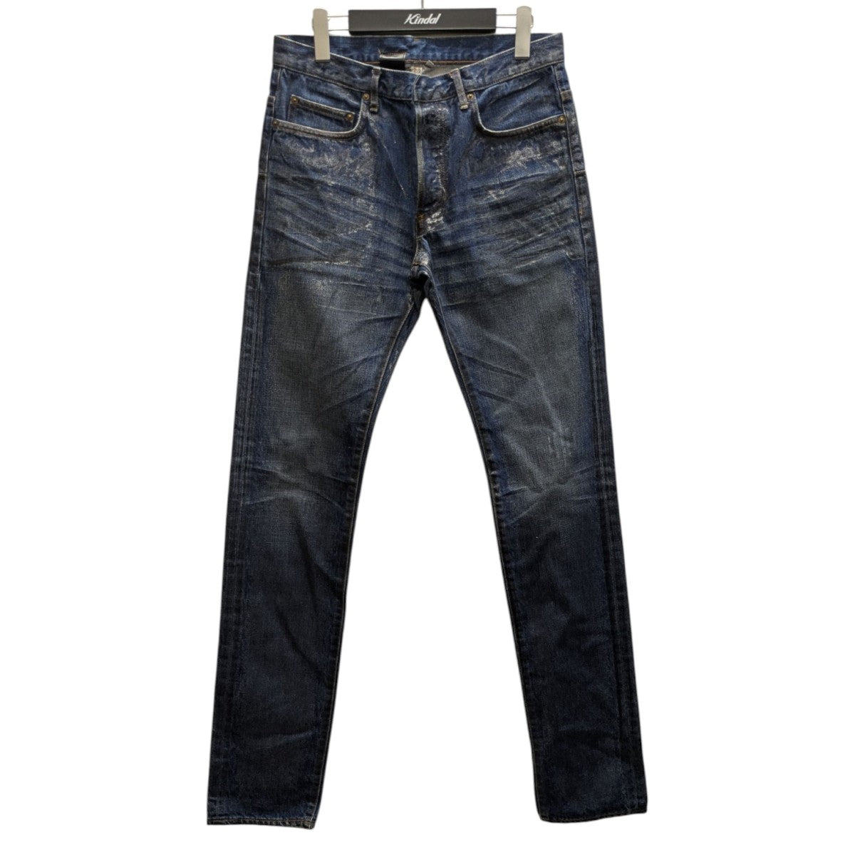 DiorHomme／ディオールオム 07AW エディ期 コーティングデニムパンツ Dior HOMME 07AW エディ期 コーティング スキニーパンツ 30 予約販売本