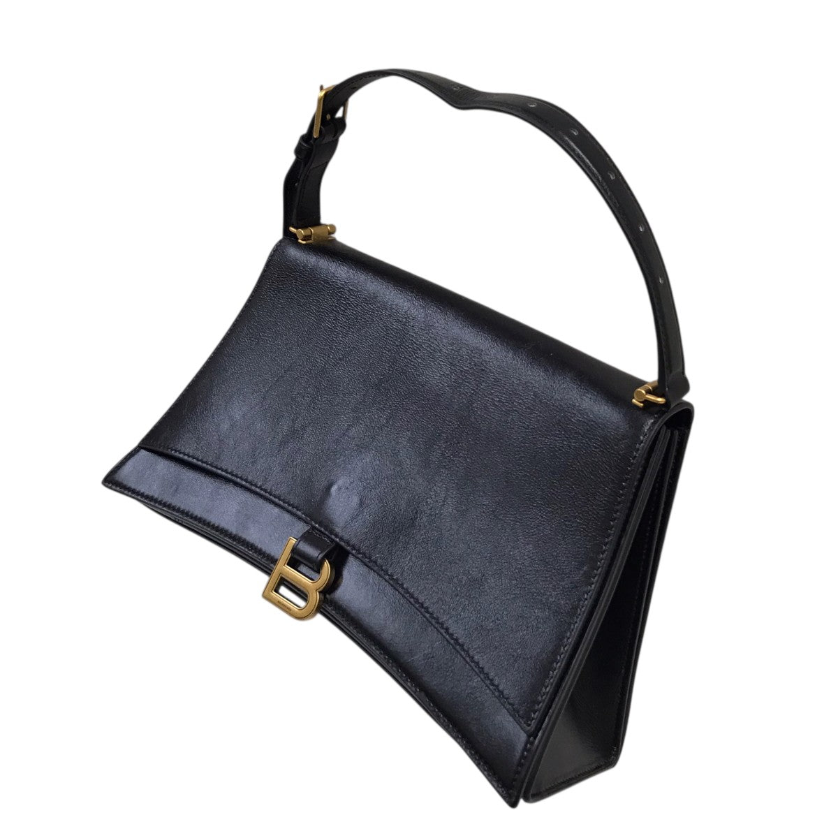 BALENCIAGA バレンシアガ クラッシュ ミディアム スリングショルダーバッグ アイボリー レディース 765466 BALENCIAGA - BALENCIAGA バレンシアガ クラッシュ ミディアム