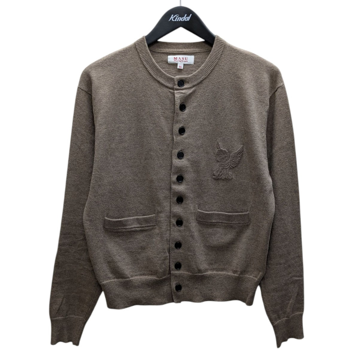 MASU(エムエーエスユー) 10 BUTTONS CARDIGAN M25F9KN004 ブラウン