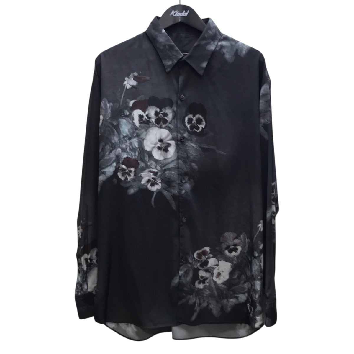 LAD MUSICIAN PANSY BIG SHIRT パンジー柄 長袖シャツ LAD MUSICIAN（ラッドミュージシャン）の「PANSY BIG SHIRT（シャツ