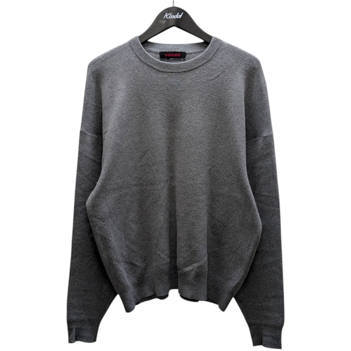 CABaN(キャバン) コットンカシミヤ クルーネックプルオーバー 59-02-94