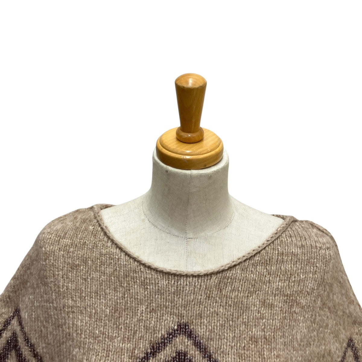 アルパカ混クロップドニットF108-7206ALW