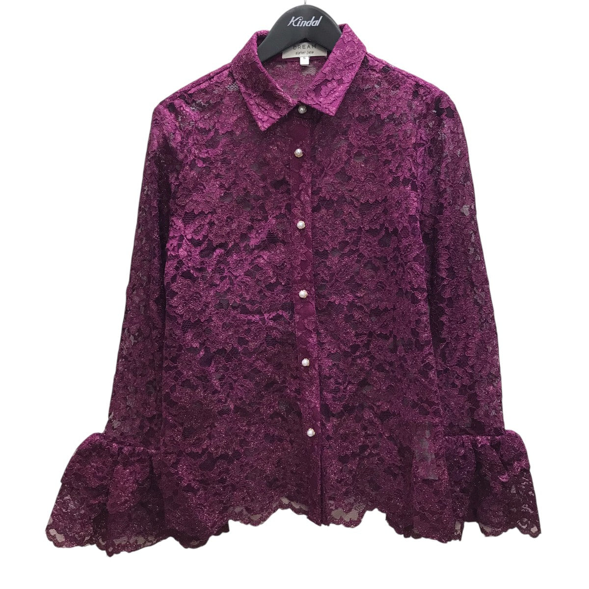 Sister Jane(シスタージェーン) シースルーブラウス DRD563BNW