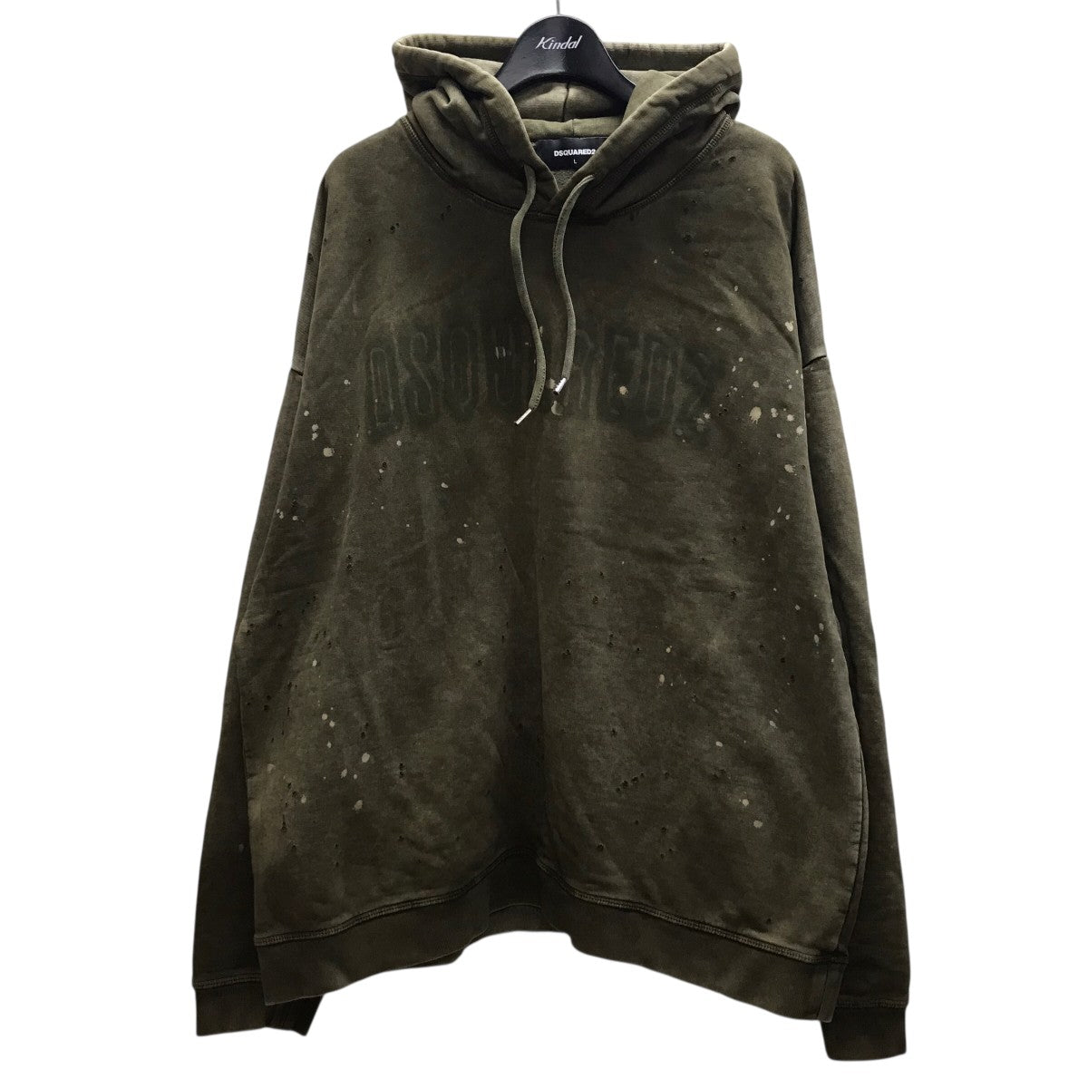 24AW DELAVE RELAX FIT HOODIE SWEATSHIRT プルオーバーパーカー