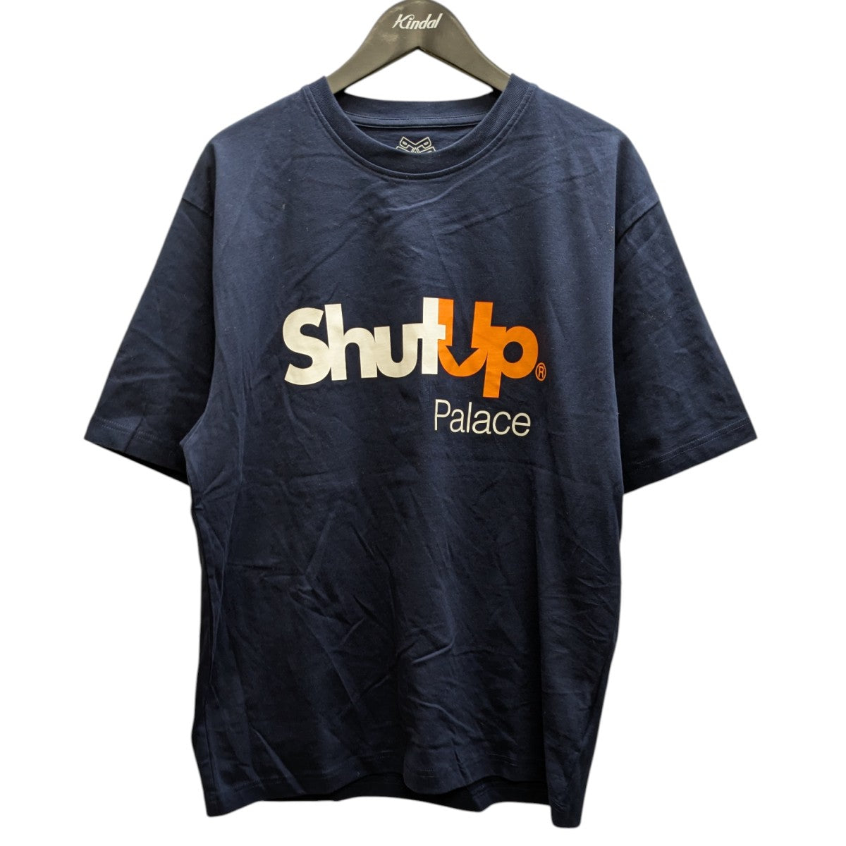 PALACE(パレス) 25AWSHUT UP T-SHIRT半袖Tシャツ ネイビー サイズ L