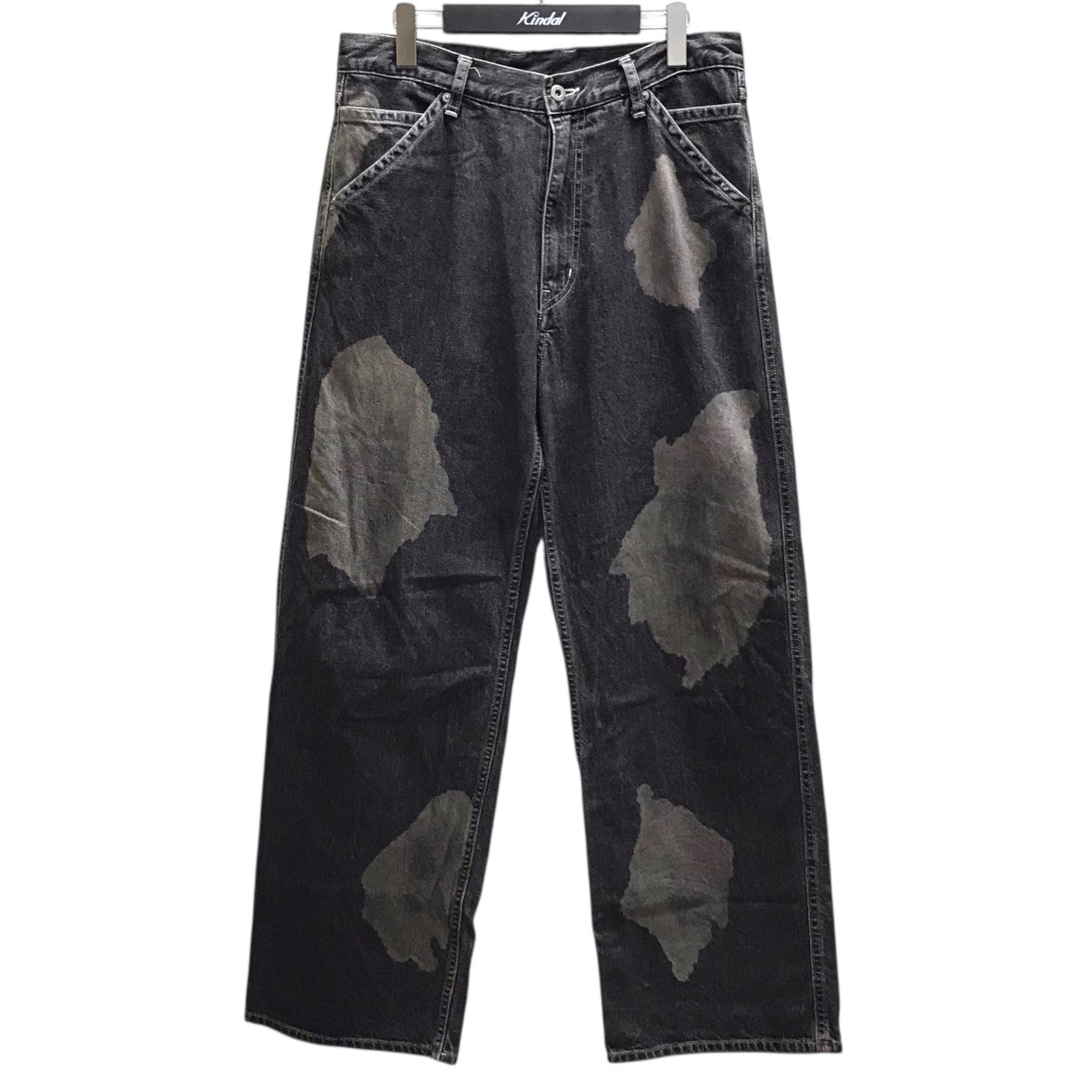 【SPOTTED DENIM TROUSER】ダメージ加工デニムパンツAW24-SPDTR