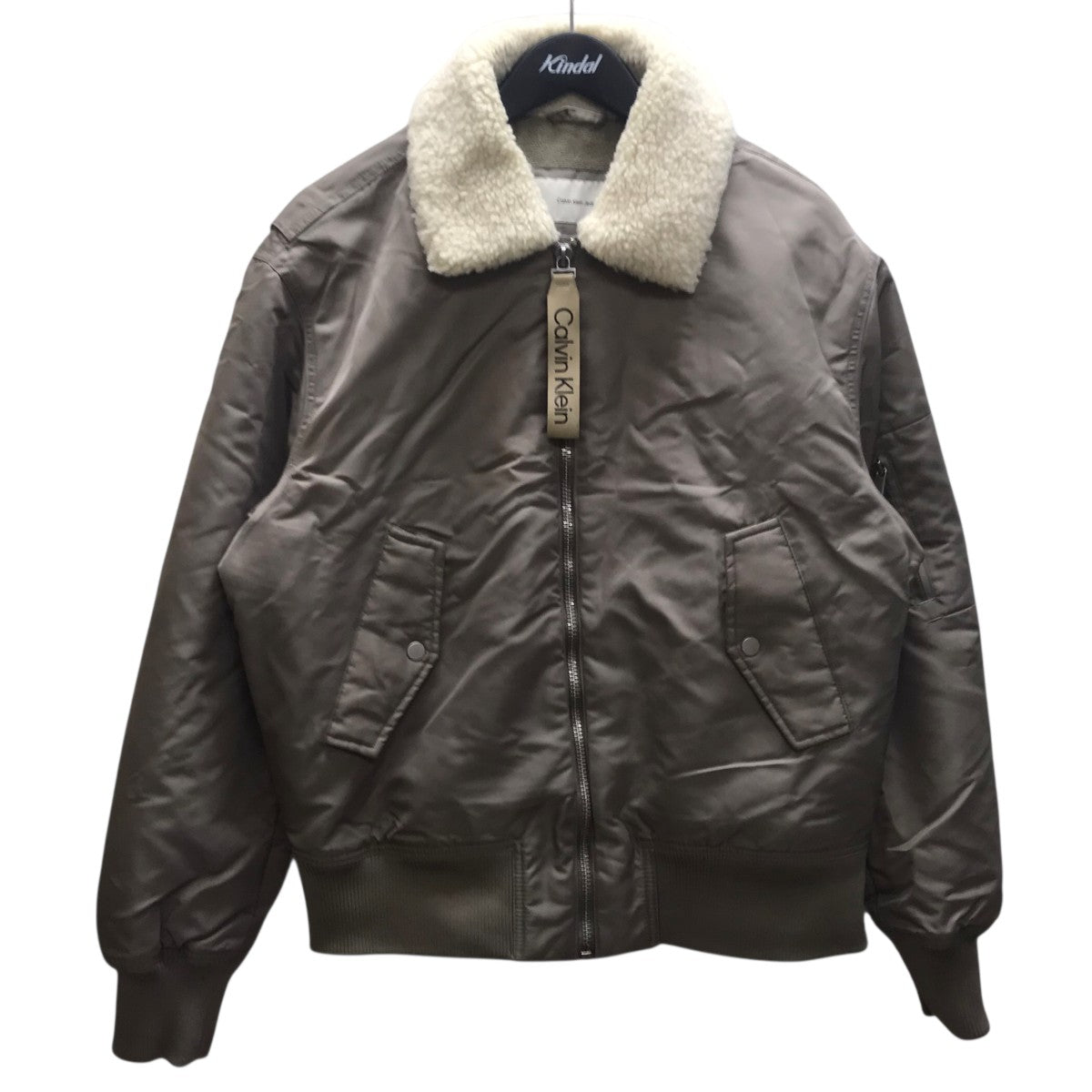 ボアジップブルゾン