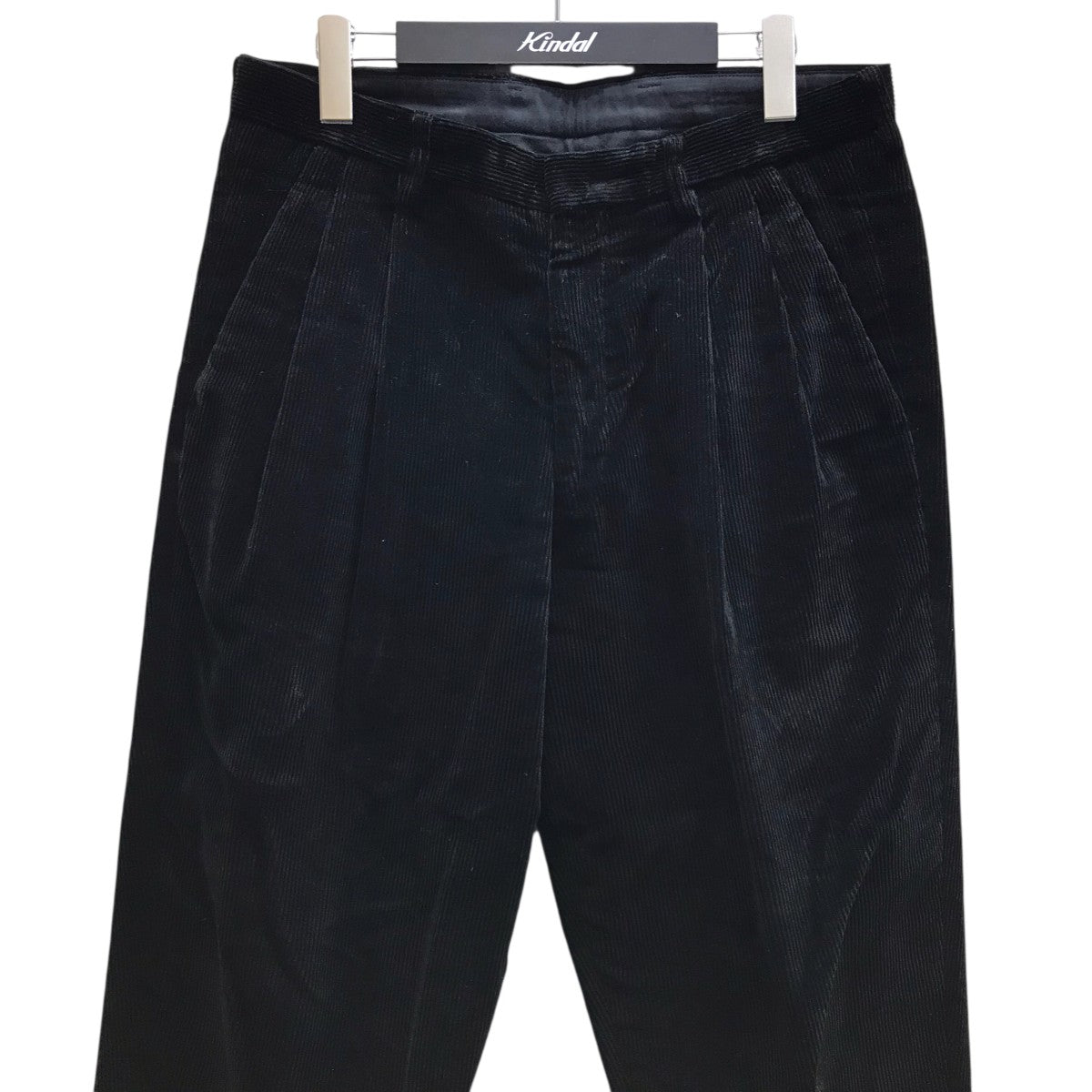 ワイドテーパードコーデュロイパンツ