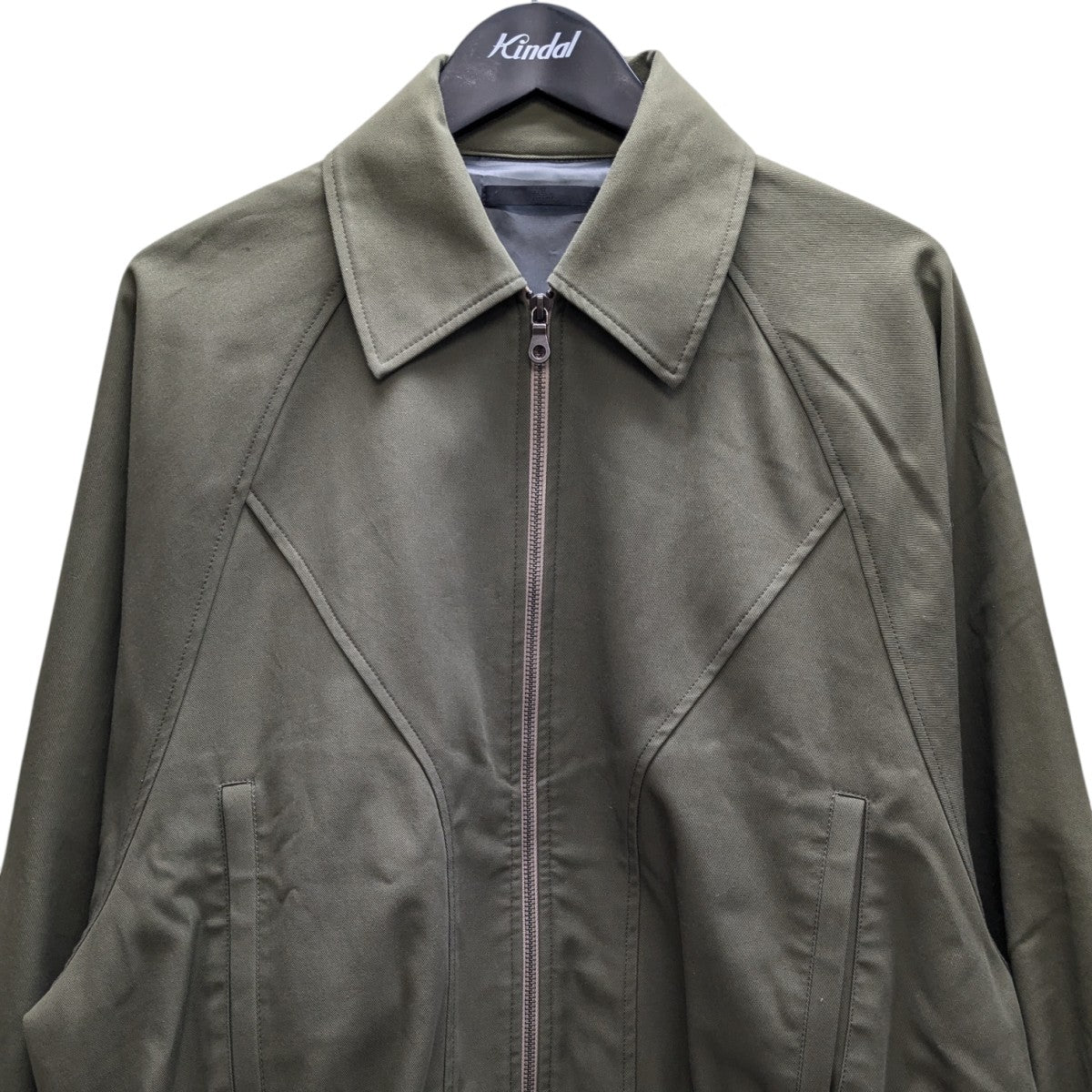 OVER SLEEVE BOMBER JACKET ジップブルゾン