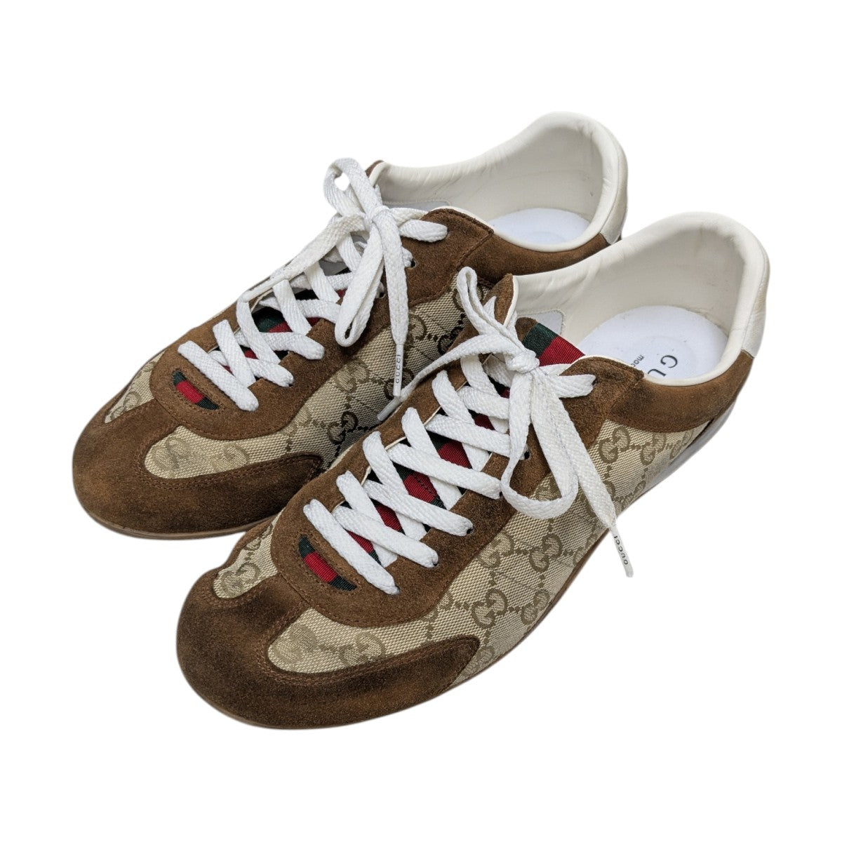 GUCCI(グッチ) SHIFT ローカットスニーカー／シフト GGキャンバス