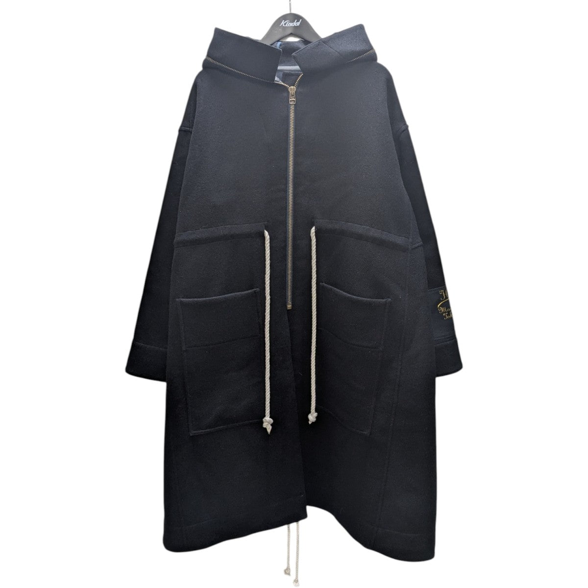 HOODED COAT WOOL フーデッドコート