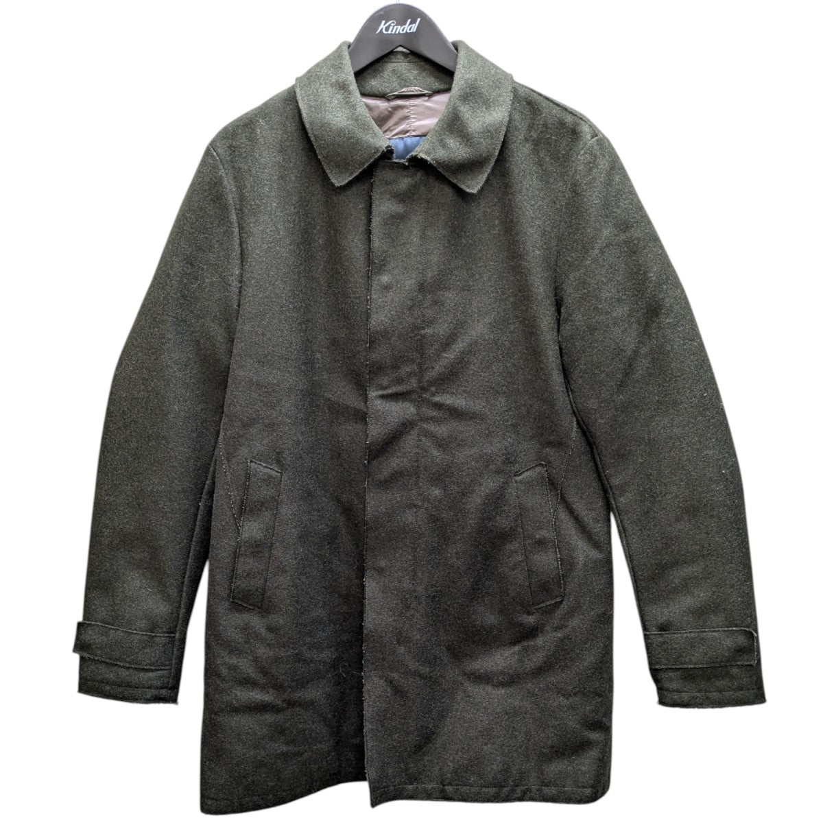 A-line wool short coat コート