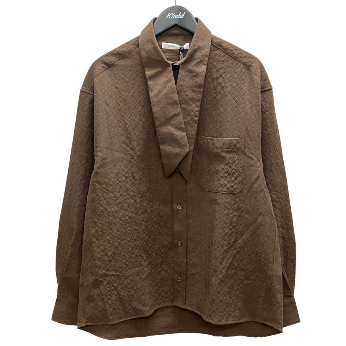 CMMN SWDN(コモン スウェーデン) Poet Scarf Collar Shirtスカーフ